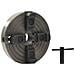Mandrino Legno A 4 Griffe Connessione Acciaio Nero M33 150x63mm - Foto miniatura 2