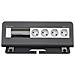 Cableport Desk 6-fold - Steckdosengehuse - Oberflche Montierbar - Spannungsversorgung X 4 - Slate Gray, Ral 7015 (7430000084)  - Foto miniatura 3