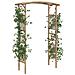 Arco Da Giardino Per Rose In Bamb 118x40x187 Cm - Foto miniatura 3
