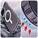 Cover Magsafe Iphone 14 Pro Max Bi-materia Angoli Bumper Swissten Trasparente - Foto miniatura 2
