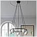 Lampadario Yoli 3 Sl. 1213 - Moderno Lampadari Nero 98x65x65 Cm - Foto miniatura 7
