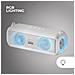 Mars Gaming Msb-xt, Altoparlante Portatile + Soundbar 2in1, Illuminazione Rgb Dinamica, Sistema Audio A 4 Driver 20w, Altoparlante Bluetooth 5.3 + Aux/microsd/usb/fm Radio, Bianco - Foto miniatura 5