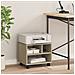 Supporto Per Stampante Con Ruote Rovere Sonoma 41x32x34,5 Cm - Foto miniatura 2