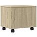 Supporto Per Stampante Con Ruote Rovere Sonoma 41x32x34,5 Cm - Foto miniatura 6
