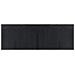 Tappeto Rettangolare Nero 70x200 Cm In Bambù - Foto miniatura 2