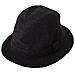 Cappello Cappello Fedora Trilby In Lana Vergine Grigia - 56 Cm-xs - Foto miniatura 2
