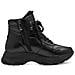 Fede Booties Stivaletti Pelle Scarpe Donna Nero Eu 39, 2-26794-41 022 - Foto miniatura 3