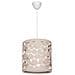 Lampada Da Soffitto Summer Asz1179 Con Intagli Colore Beige - Foto miniatura 1