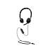 Modern USB Headset for Business Auricolare Cablato A Padiglione Ufficio USB tipo A Nero - Foto miniatura 1