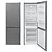 FR380XE Frigorifero con congelatore a libera installazione No Frost cm. 60 h. 186 - Acciaio inox - Volume 331 lt. (frigo /freezer: 230/101 lt.) - Classe E - Rumorosità 39 db (A) - Dimensioni LxPxA 59,5x65x186 cm - Foto miniatura 1