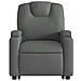 Poltrona Alzapersona Reclinabile Elettrica Grigio Scuro Tessuto - Foto miniatura 9