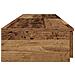 Cassetti per letto  in legno vecchio 135x36,5x16,5 cm in legno ingegnerizzato - Foto miniatura 7