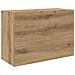 Mobiletto da Bagno Rovere Artigianale 60x25x40 cm Truciolato - Foto miniatura 1