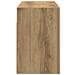 Mobiletto da Bagno Rovere Artigianale 60x25x40 cm Truciolato - Foto miniatura 7