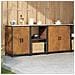 Set di Stoccaggio per Cucina 3 pcs Ruggine 210 x 50 x 92 cm - Foto miniatura 4