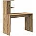 Scrivania con lo scaffale rovere artigianale 102 x 50 x 124 cm - Foto miniatura 1
