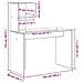Scrivania con lo scaffale rovere artigianale 102 x 50 x 124 cm - Foto miniatura 9