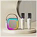Altoparlante Karaoke Bluetooth Portatile (edizione Base) Con Due Microfoni E Altoparlante Beige - Foto miniatura 2