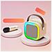 Altoparlante Karaoke Bluetooth Portatile (edizione Base) Con Due Microfoni E Altoparlante Beige - Foto miniatura 4