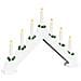 Ponte con Candele di Natale con 7 LED Bianco 39.5 x 5 x 29 cm - Foto miniatura 1