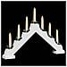 Ponte con Candele di Natale con 7 LED Bianco 39.5 x 5 x 29 cm - Foto miniatura 5