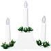 Ponte con Candele di Natale con 7 LED Bianco 39.5 x 5 x 29 cm - Foto miniatura 9