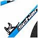 Mtb 27.5'' - Mountain Bike Da Uomo, Ruote 27.5'', Cambio 21 Velocità, Telaio Acciaio, Con Accessori - Colore Azzurro - Foto miniatura 2