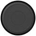 Vassoio Rotondo per Fiori 6 pcs Nero Ø 14 x 2 cm Plastica - Foto miniatura 6