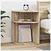 Tavolino Rovere Sonoma 39,7 x 39,7 x 60 cm Legno multistrato - Foto miniatura 2