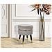 Sgabello Basso Vkh456-grigio-legno-35x35x40,5 Cm - Foto miniatura 6