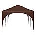 Tenda per feste a pop-up 575 x 288 x 245 cm Marrone - Foto miniatura 6
