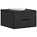 Mobiletto da notte a muro 2 pcs Nero 34,5 x 33 x 20 cm - Foto miniatura 2