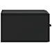 Mobiletto da notte a muro 2 pcs Nero 34,5 x 33 x 20 cm - Foto miniatura 6