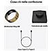 Ring AIR - Monitor del sonno e dell'attività fisica, anello intelligente per uomo e donna, nessuna spesa per l'app per le funzioni standard, durata della batteria fino a 6 giorni (taglia 5) - Foto miniatura 4