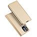 Skin Pro Custodia Con Coperchio Pieghevole Per Iphone 14 Pro Max Oro - Foto miniatura 1
