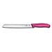 Coltello da pane con manico Fibrox rosa - Foto miniatura 1