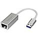 Adattatore di rete USB 3.0 a Ethernet Gigabit - Argento - Foto miniatura 1
