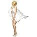 Costume Donna Marilyn Monroe Medium - Foto miniatura 1