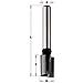 Fresa Tagli Diritti Z2+1 Hw S=8x47 D=8x40x90 Dx 174.082.11 - Foto miniatura 1