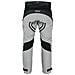 Pantaloni Impermeabile Moto Imbottitura Termica Estraibile Traspirante Grigio 38 - Foto miniatura 2