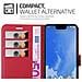 Custodia Compatibile Con Google Pixel 3 Xl In Rosso Carminio - Coperchio Protettiva Con Chiusura Magnetica, Funzione Stand E Tasca Per Le Carte - Foto miniatura 5