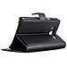 Custodia Compatibile Con Samsung Galaxy J7 2015 In Nero Carbone - Coperchio Protettiva Con Chiusura Magnetica, Funzione Stand E Tasca Per Le Carte - Foto miniatura 4
