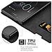 Custodia Compatibile Con Sony Xperia L1 In Nero Di Notte - Coperchio Protettiva Con Chiusura Magnetica, Funzione Stand E Tasca Per Le Carte - Foto miniatura 6