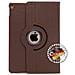 Custodia Per Apple Ipad Pro 10.5 (model 2017) Smart 360° Gradi Di Rotazione Cover Supporto Protezione Case Auto Sveglia / sonno | Colore Marrone - Foto miniatura 3