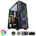 Case Pc Gamer Diamond Argb Mid-tower Atx - Pannello Frontale Diamante Plexiglass E Pannello Laterale In Vetro Temperato - 4 Ventole Led Rgb Direzionabili 120 Mm - Foto miniatura 1