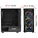 Case Pc Gamer Diamond Argb Mid-tower Atx - Pannello Frontale Diamante Plexiglass E Pannello Laterale In Vetro Temperato - 4 Ventole Led Rgb Direzionabili 120 Mm - Foto miniatura 6
