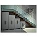 Armadio 2 Ante Transforming Modular 5 Multifunzione Colore Grigio 78 X 43,6 X 225,8 Cm. - Foto miniatura 2