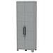 Armadio 2 Ante Transforming Modular 5 Multifunzione Colore Grigio 78 X 43,6 X 225,8 Cm. - Foto miniatura 1