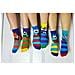 Mini Mashers - 6 Oddsocks Per I Bambini Uk 9 - 12 Eu 27 -30.5 - Foto miniatura 4