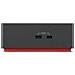 40B00300EU Replicatore di Porte e Docking Station per Notebook Thunderbolt 4 / 5x USB 3.2 / HDMI - Nero / Rosso - Foto miniatura 4